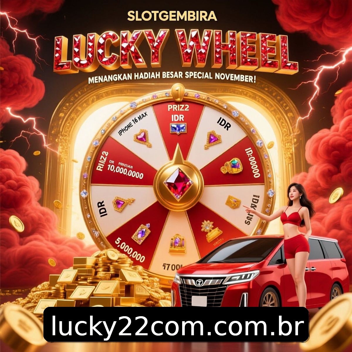 PIX Instantâneo lucky22